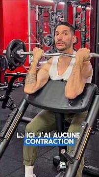 PUPITRE CURL (LARRY SCOTT): PERFECT TECHNIQUE WITH EZ BAR 💪🏼🔥