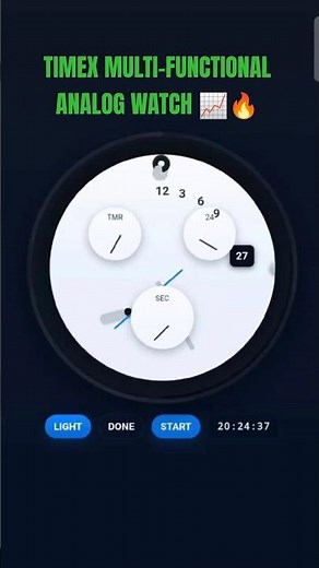 TIME-X MULTIFUNCTIONAL ANALOG WATCH|with HTML, CSS & JavaScript | Beginner Tutorial #shorts #coding
