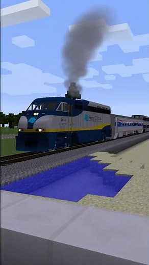 Amtrak 717 Arriving at The Station | Minecraft Immersive Railroading (14)