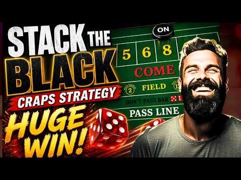 Stack Black Chips Like A Pro | Reverse Load Craps Strategy