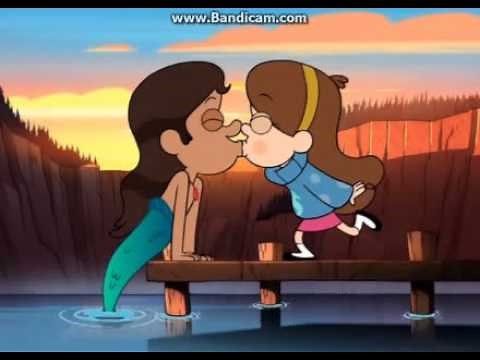 Gravity Falls - Mabel's first kiss
