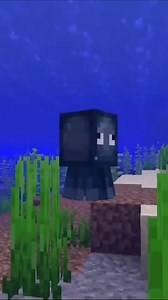 Minecraft Baby Squids Got Me Shook #minecraft #shorts #aesthetic