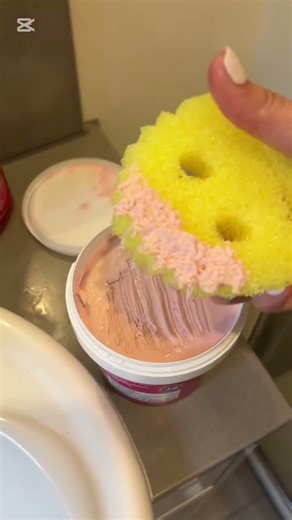 Removing shower soap scum (so satisfying) #Shorts #ShowerCleaning #satisfying