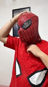Amazing spider man mask #spiderman #spidermanmask #tasm | Pipospidey