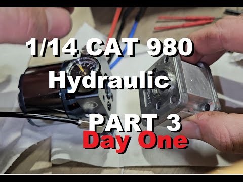 1/14 Hydraulic CAT 980 Loader - PART 3 day one