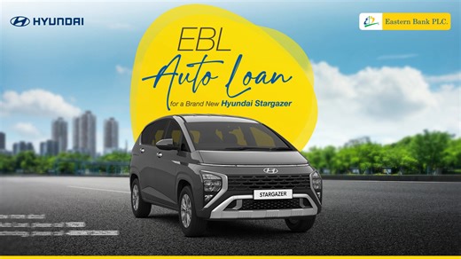 218 reactions | EBL Auto Loan for a Brand New Hyundai Stargazer To apply for EBL Auto Loan, please visit: https://tinyurl.com/eblrlapp | Eastern Bank PLC. | Facebook