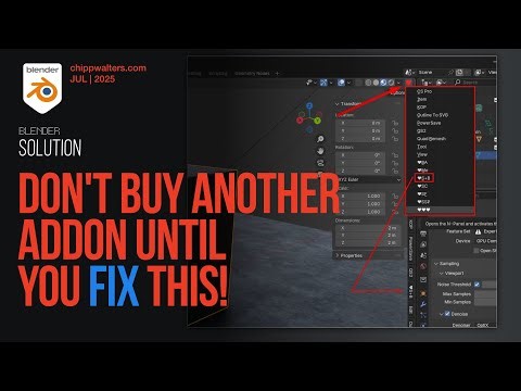 Finally! N-Panel fix for Blender