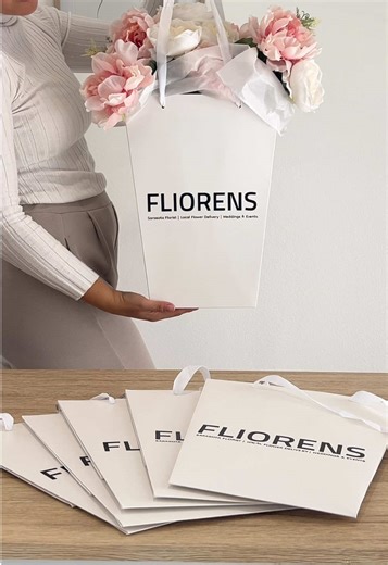 New look. Same love for flowers. I’m always thinking about how to make your flower deliveries feel even more special 💐 Our new Fliorens branded bags are here, created to elevate every bouquet delivered across Sarasota, FL. Because luxury is in the details, and your gifts deserve the very best ✨ Ready to surprise someone? Order your Fliorens bouquet today 🌸 #SarasotaFlorist #SarasotaFlowers #FlowerDeliverySarasota