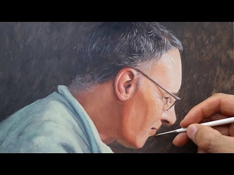 portrait painting tutorial - how to paint a realistic portrait in oil