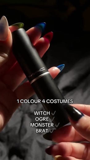 Paintstick in True Chartreuse is here to help you serve glam, gore and MORE this #MACHalloween.