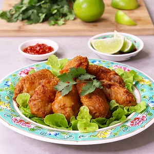 This recipe for Prawn Paste Chicken will have you dreaming of travelling to Singapore soon! #PassionMadePossible | Tasty