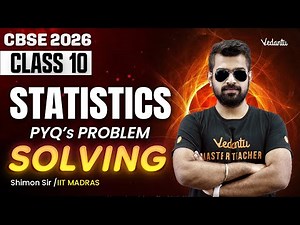 Statistics | PYQ Problem Solving | Class 10 Maths | CBSE 2026 | Shimon Sir