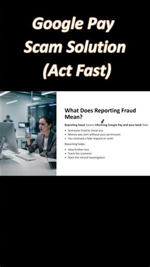 Google Pay Scam Solution Act Fast