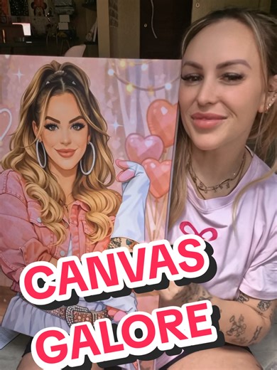 Dankie so baie @Canvas Galore ek love haar!!