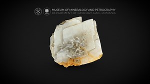 Tabular translucent Baryte crystals - 3D model by Museum of Mineralogy and Petrography, UAIC (@MineralogyPetrographyMuseum)