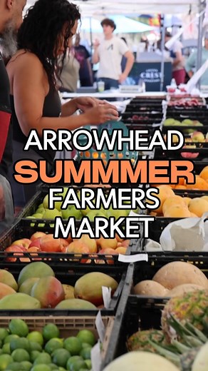 . Arrowhead Farmers Market - Summer hours (May - Sep) 🗓 Saturdays 🕘 8am -11am 📍 Arrowhead Towne Center (south entrance) 77th ave and Bell rd 7700 w Arrowhead Towne Center Dr, Glendale, AZ | Get Local AZ Farmers Markets / Momma's Organic Market