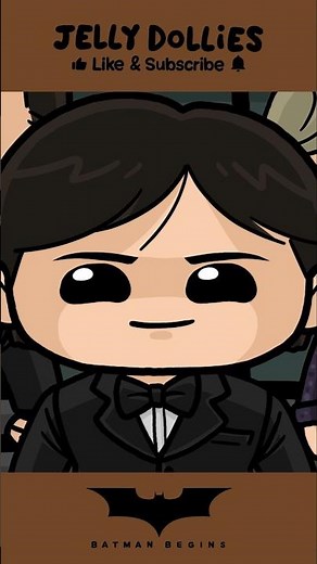 Batman Begins [JELLY DOLLIES RECAP ANIMATION] COMING SOON!! #art #Batman #batmanbegins #shorts