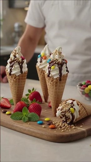 Automatic Ice Cream Machine 🍦 | Satisfying Homemade Ice Cream Making in 8K | ASMR Dessert Process