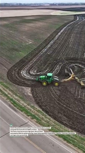 Mega Tractor Land Leveler Smoothing Huge Fields 🚜 #AgriTech #FarmTools #PrecisionFarming