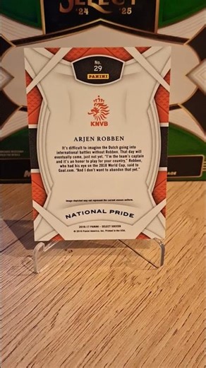 Arjen Robben Netherlands Panini Select 16-17 National Pride