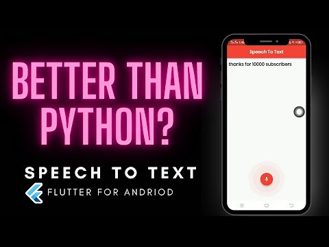Speech To Text | Flutter | KNOWLEDGE DOCTOR