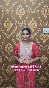 2.1K views · 20 reactions | Nyra cut just ₹350. Buy 3 and get free shipping. For bookings WhatsApp 9962537344. Join the community link for getting updates https://chat.whatsapp.com/F3O2xgjsOftGGYpwQsVhK7 | Nandhini Salwars | Facebook