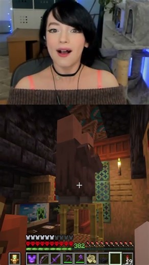 BATTLE DANCE de Villageois sur Minecraft | #rozahen sur #Twitch