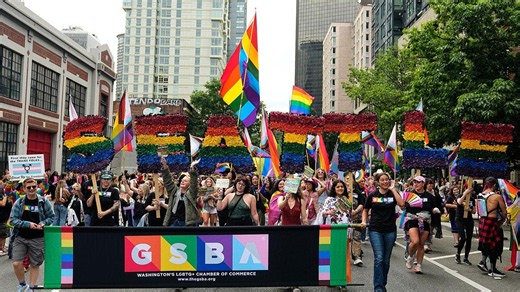 Seattle Pride descends into bedlam as naked participants prance through streets in front of children