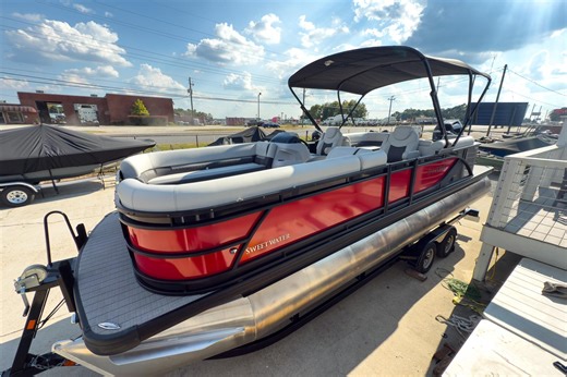 Used 2024 Godfrey Sweetwater 22'-24' Split Bench Backporch Mercury 400 V10 - 2286 SB, 30134 Douglasville - Boat Trader