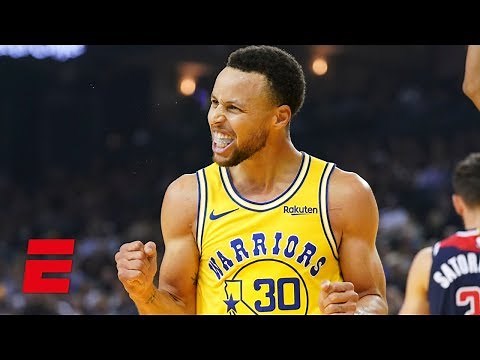 Steph Curry drops 51 points and hits 11 3-pointers in Warriors win vs Wizards | NBA Highlights