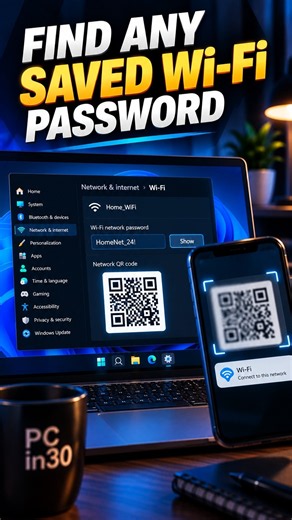 Find Your Saved Wi-Fi Password 🔐📶
