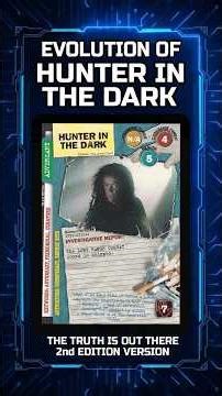 X-Files CCG Evolutions #23: Hunter In The Dark (#XFiles #CardGame #CardGames #CCGs #TradingCards)