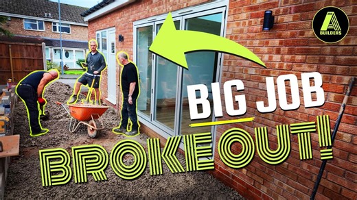 Retaining Wall Build & Patio Prep – The Game-Changing Upgrade!