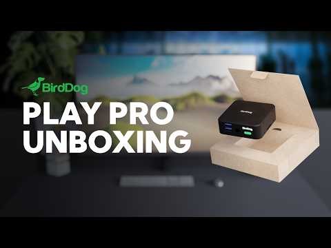 Setup PLAY Pro in minutes!