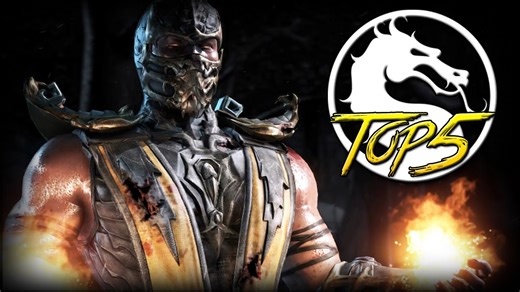 My Top 5 Favorite MKX Fatalities! (Mortal Kombat X)