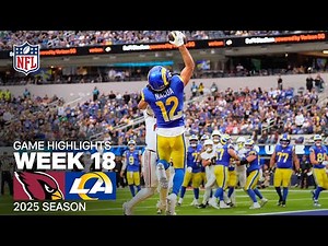 Arizona Cardinals vs. Los Angeles Rams Game Highlights | NFL 2025 Season Week 18