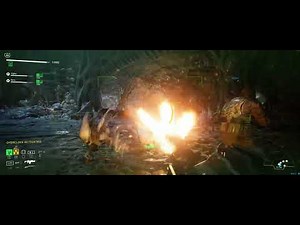Aliens Fireteam Elite - Final Boss (Pathogen Queen) But it's a First Person Shooter