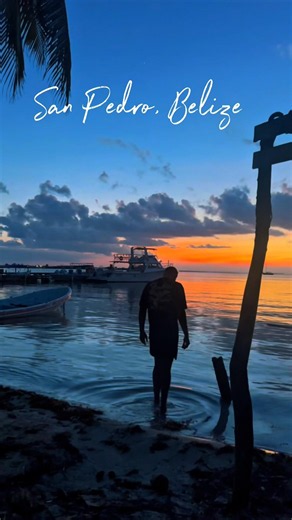 Golden Hour in Paradise | San Pedro, Belize