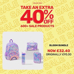 Sale Is Here ❤ Shop An Extra 40% Off School Bundles 🤩 Limited Time Only, Don't Miss It!! | Smiggle