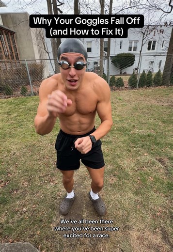 Goggles flying off on every dive? 🥽💦 It’s not bad luck, it’s technique. Fix your strap, cap placement, and head position and you’ll stop losing them mid-air. #swimcoach #swimming #relatable #diving #coachocean