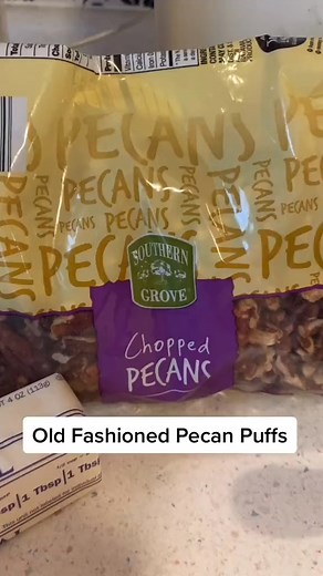Old Fashioned Pecan Puffs #recipe #christmascookies | Garrett Bowman