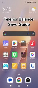 How to save Telenor Balance