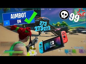 How To Get “AIMBOT” Aim On Fortnite Nintendo Switch (Season 4 Chapter 2)