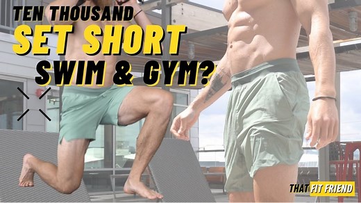 Ten Thousand Set Short Review | Training Shorts for the Pool?