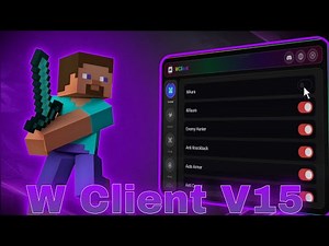 ✅ W Client For MCPE 1.21.130 Version - Latest Version 🔥