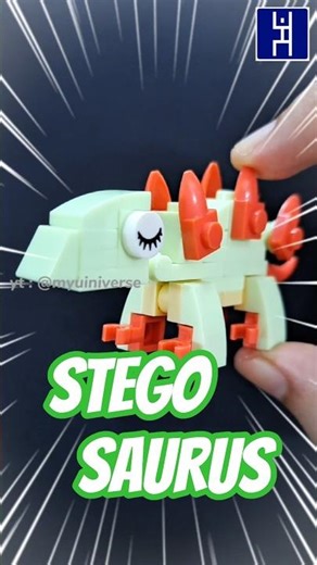 stegosaurus dinosaur lego