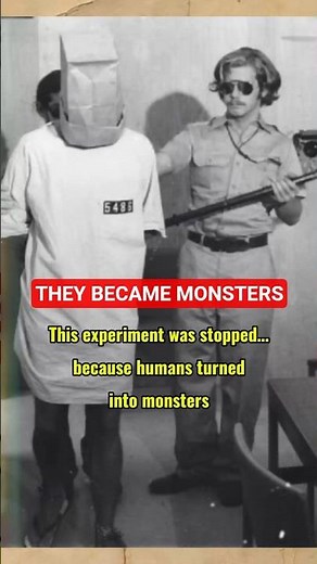 The Stanford Prison Experiment: Humanity Lost in Days #history #facts #shorts