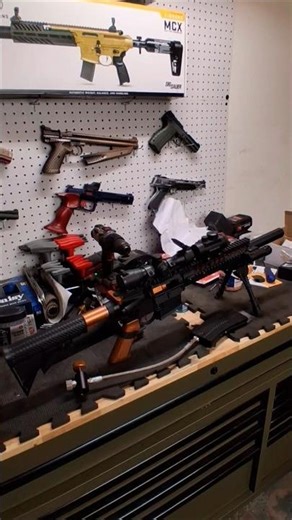 Monday night plinking. Crosman R1 full mod 580fps 2000 rpm on 2200psi #cool #airgunshooting #shorts