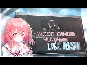 How To Make Smooth Camera Movement Like Risu - AMV Typography Tutorial | After Effects