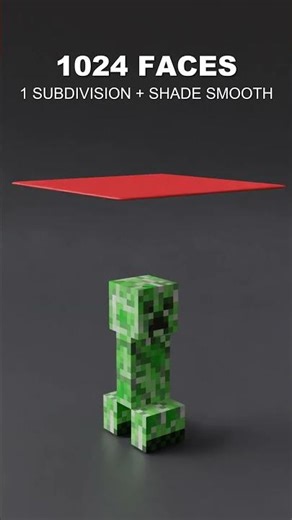 Minecraft cloth simulation vs creeper🔥⛏ #shorts